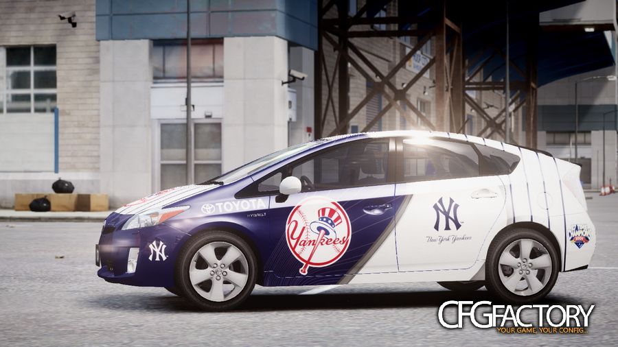Toyota Prius 2011 "NY Yankees" Paintjob