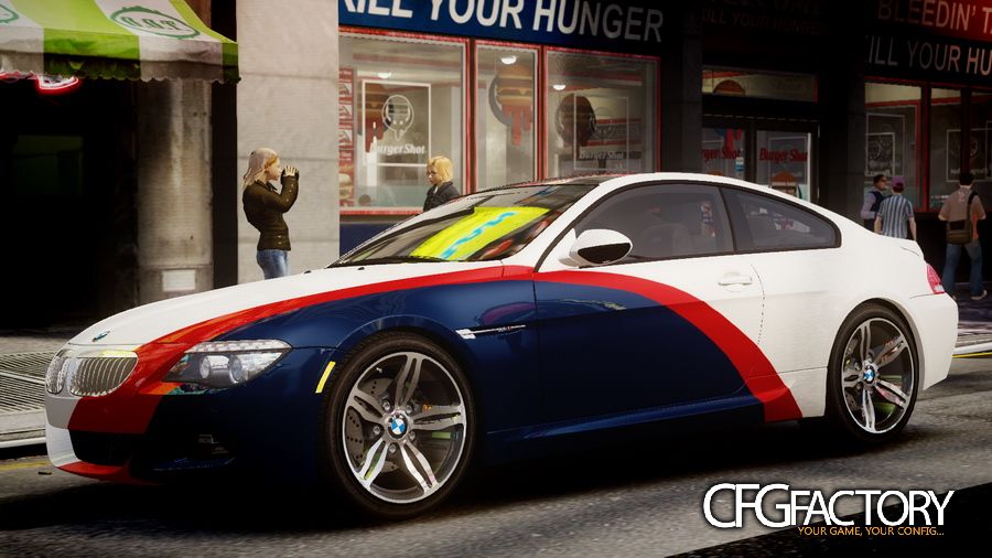 BMW M6 2010 "Dr. Nagano's Stripes" Paint