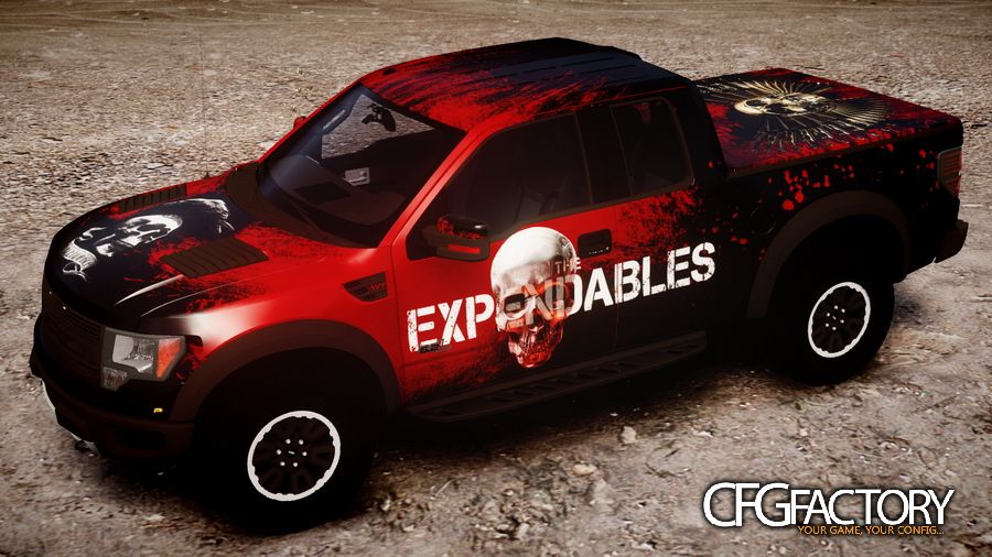 Ford F150 SVT Raptor 2011 "The Expendables Th