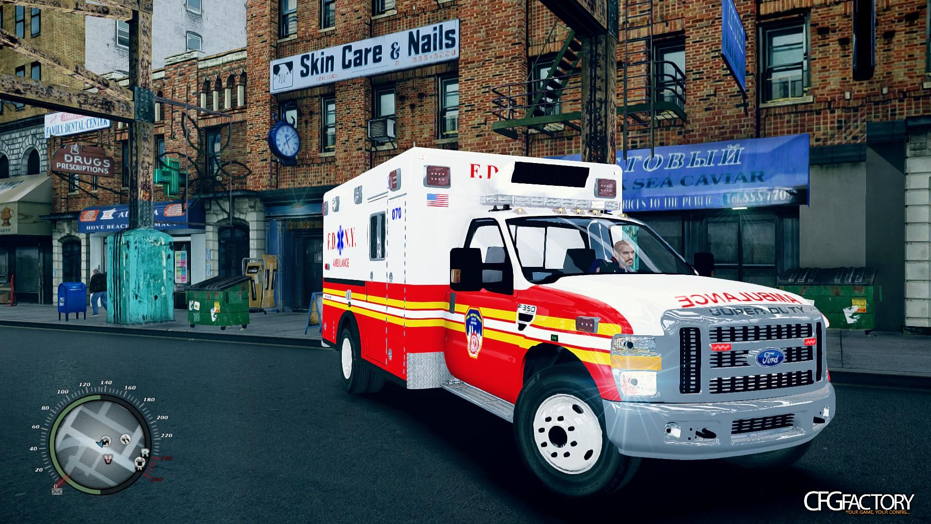 FDNY textures for F350 Ambulance by SSanchez10 v.1