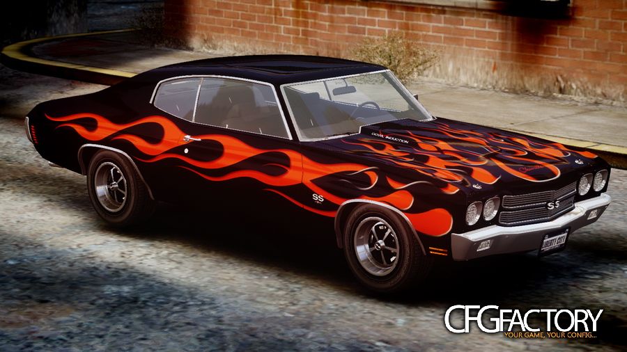 Chevrolet Chevelle SS 454 1970 "Flames"
