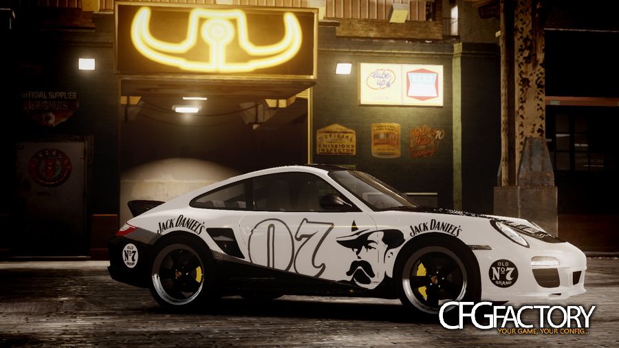 Porsche 911 Sport Classic 2010 "Jack Daniel's