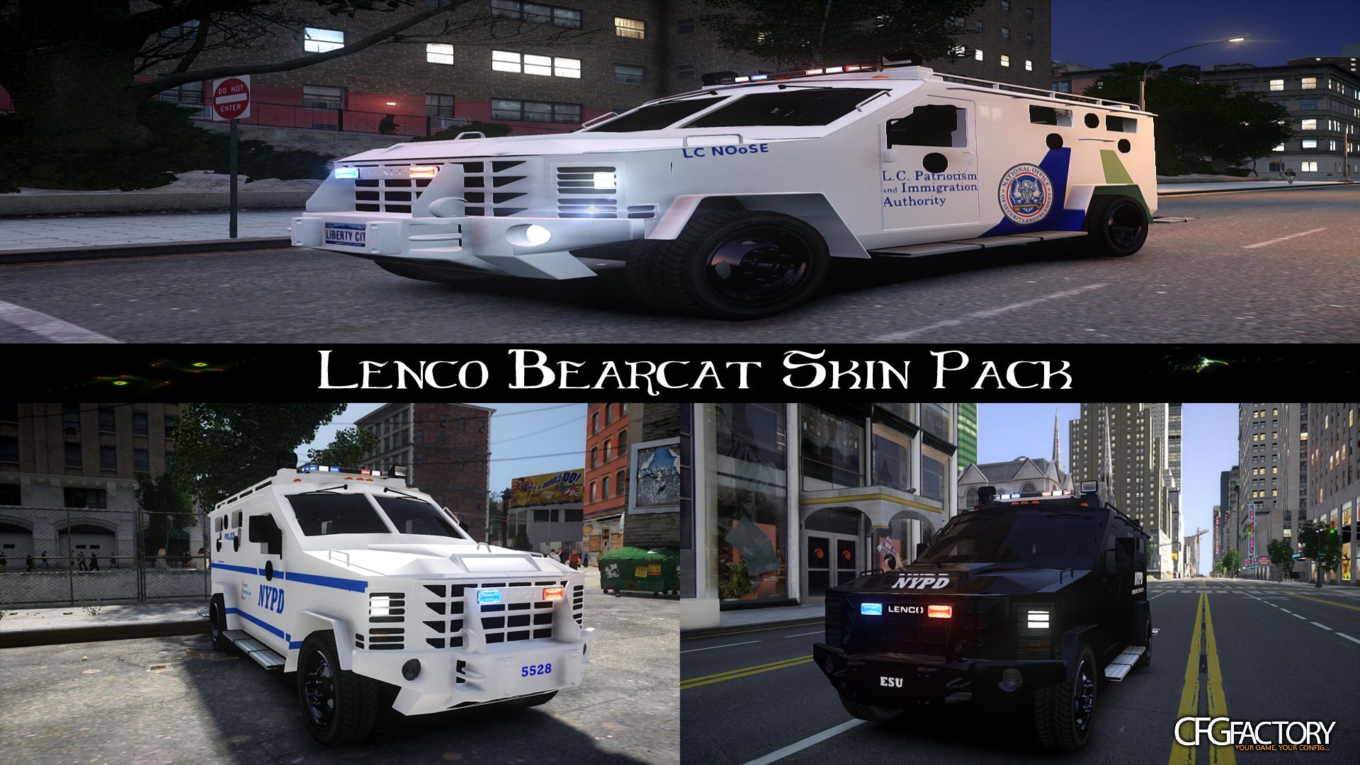 Lenco Bearcat Skin Pack [ELS]