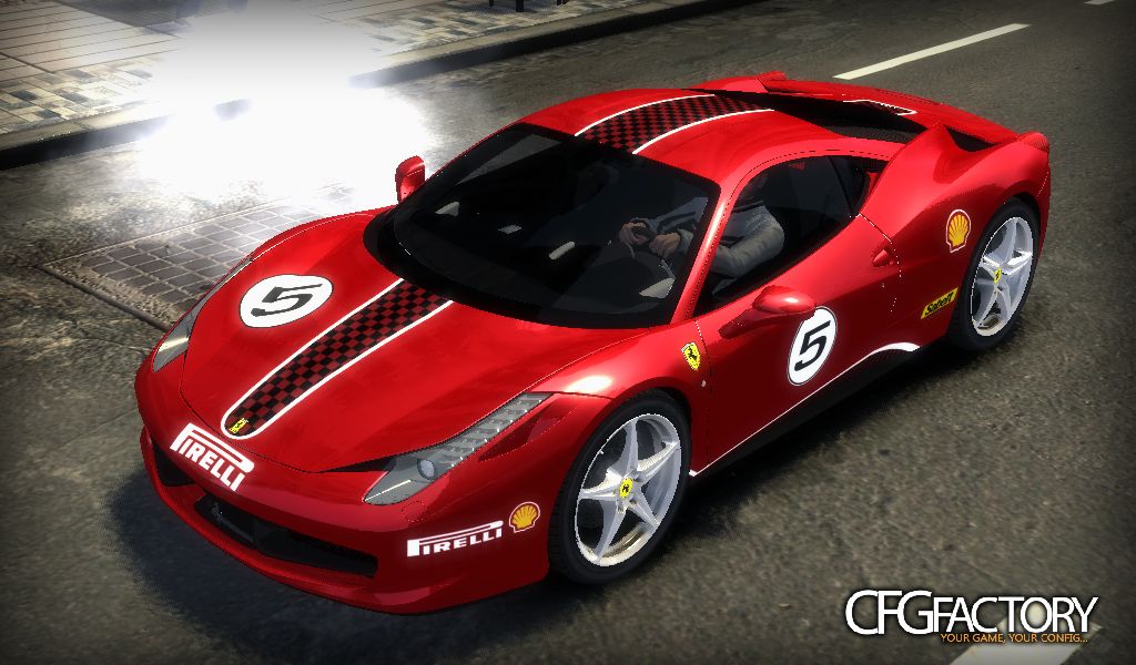 Ferrari 458 Italia 2010 "Challenge" Pain