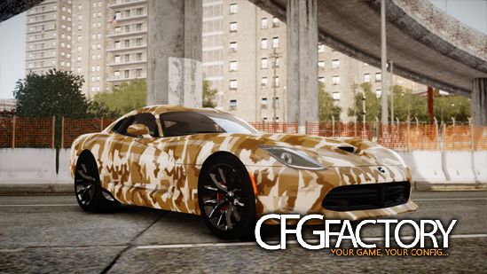2013 SRT Viper GTS "Autumn Camo" Paintjo