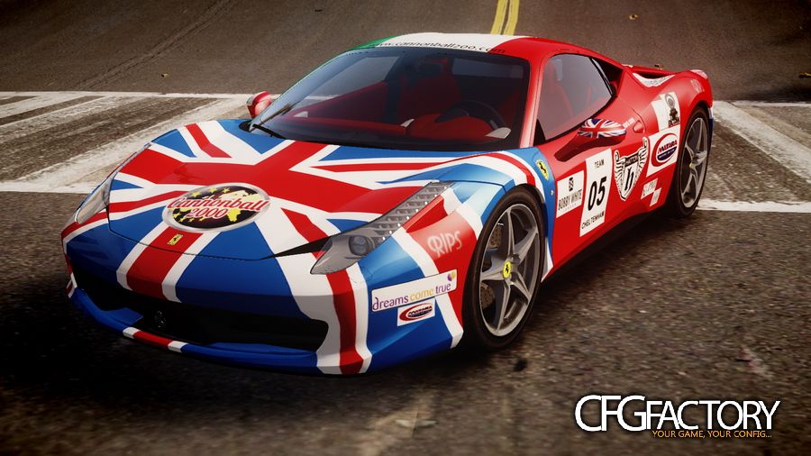 2010 Ferrari 458 Italia "Cannonball 2000&quot