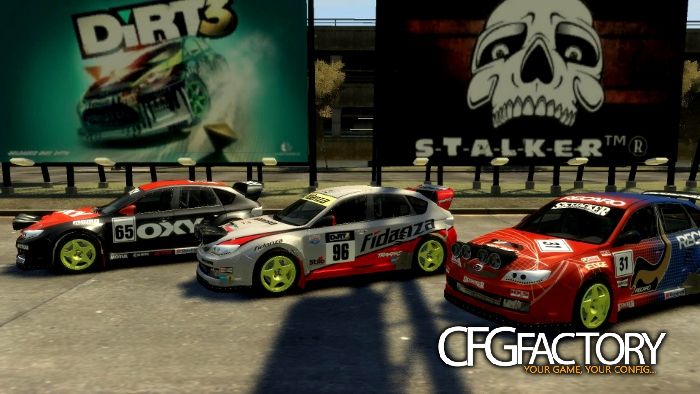 Dirt 3 Paintjobs for Subaru Impreza WRX STI RALLYC
