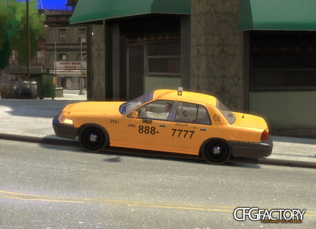 Ford Crown Victoria Super Yellow Cab