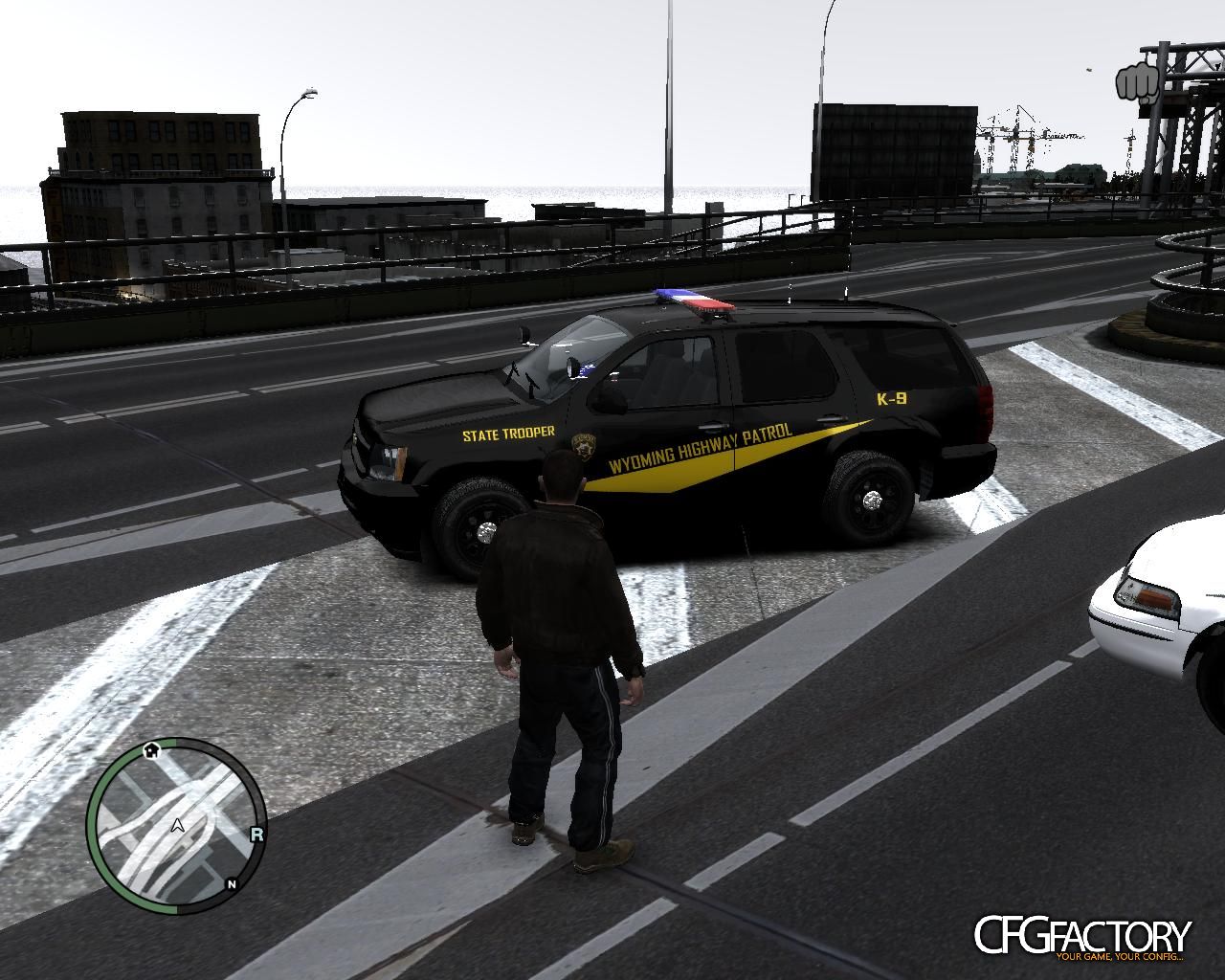 Wyoming Highway Patrol Tahoe
