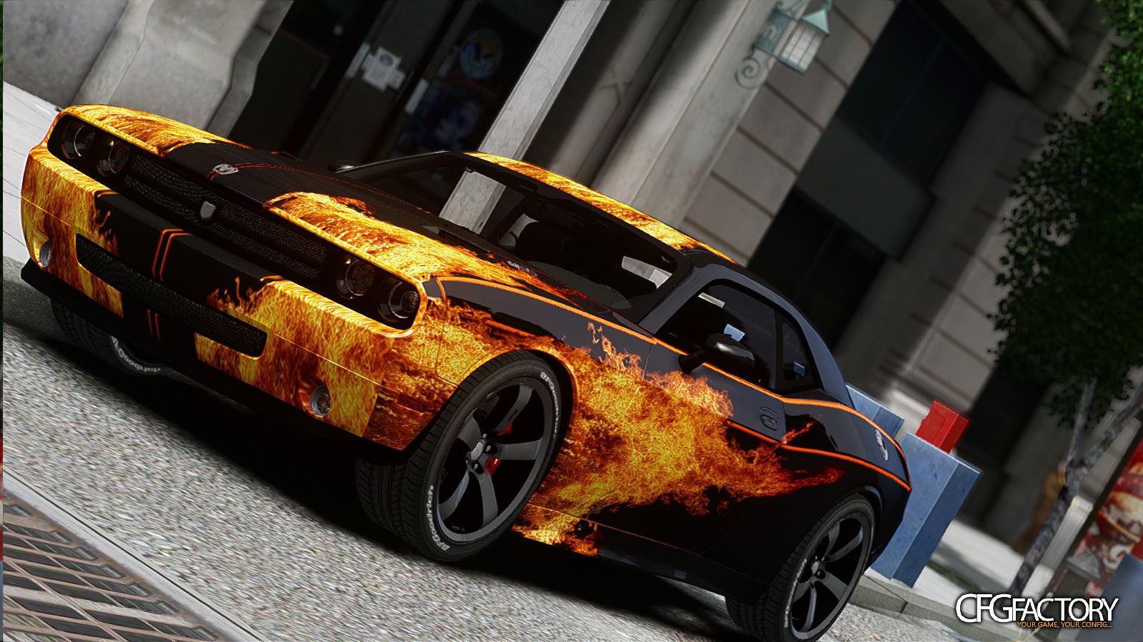Challenger Rampage '11 "Fired Up" Paint