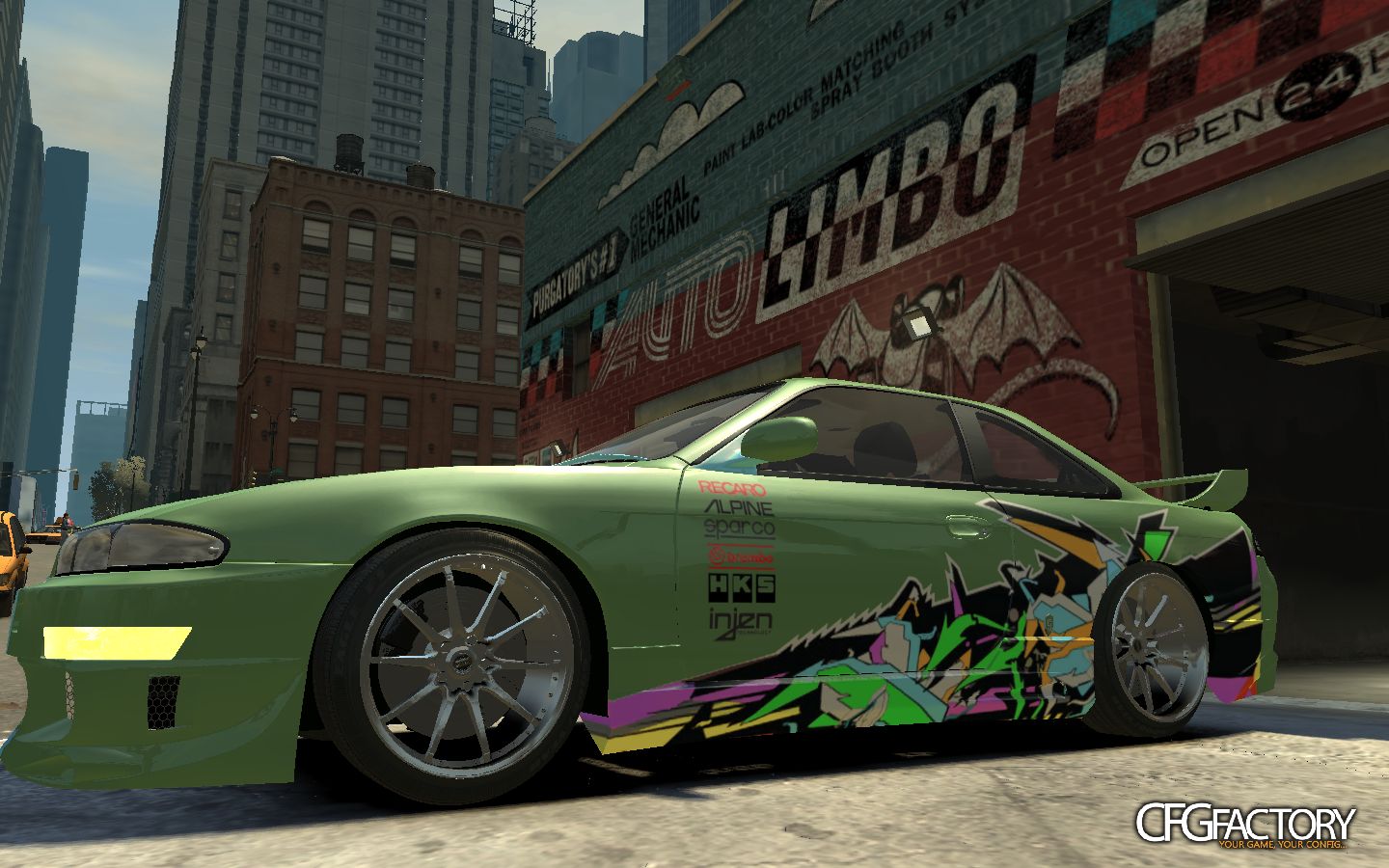 Nissan Silvia "Graffiti" Paintjob