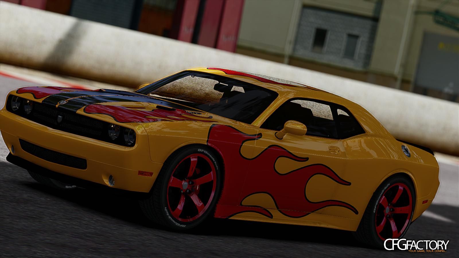 Challenger Rampage '11 Flame Paint Job Pack