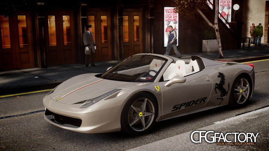 2013 Ferrari 458 Spider "Custom Office-K Stri