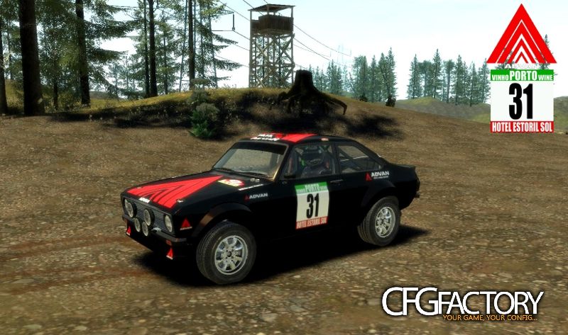 Advan #31 Paintjob For Imtaj Ford Escort MK2