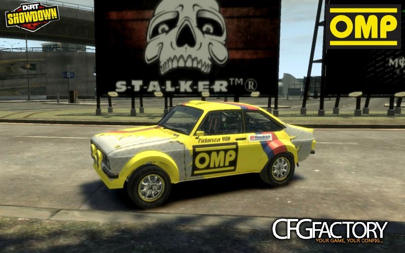 OMP Paintjob For Imtaj Ford Escort MK2