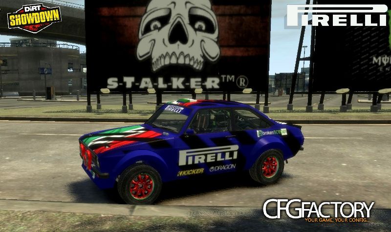 Perelli Paintjob For Imtaj Ford Escort MK2