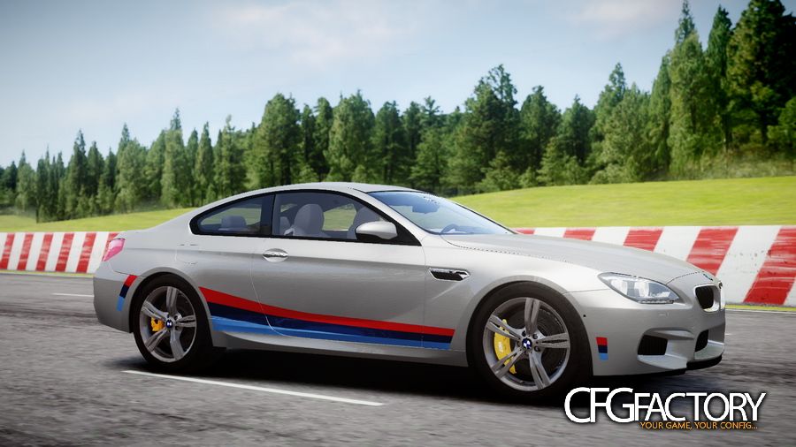 2013 BMW M6 F13 "M Stripes #1" Paintjob