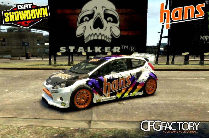 Dirt Showdown HANS Paintjob For Imtaj Ford Fiesta