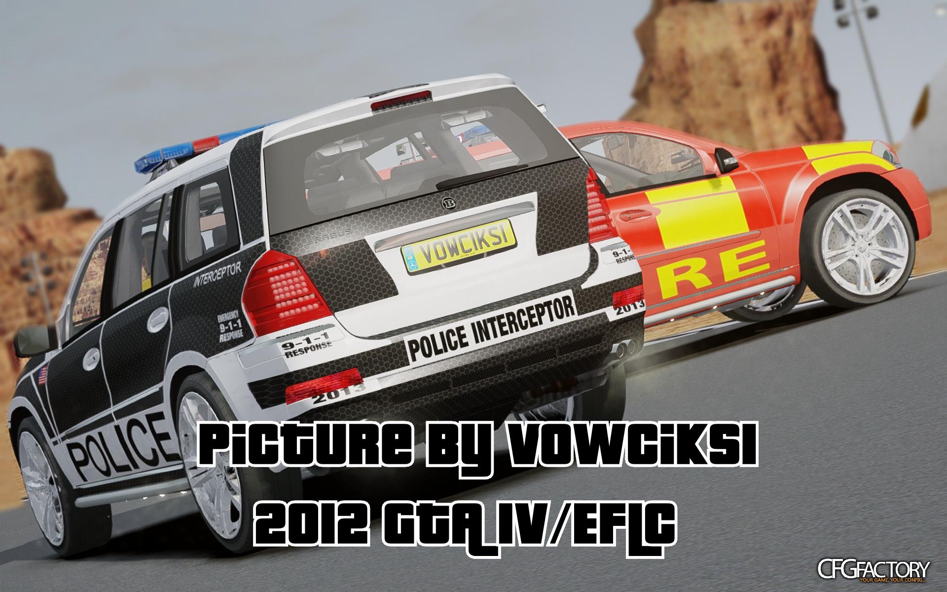 2013 Mercedes AMG Police Interceptor Skin HD