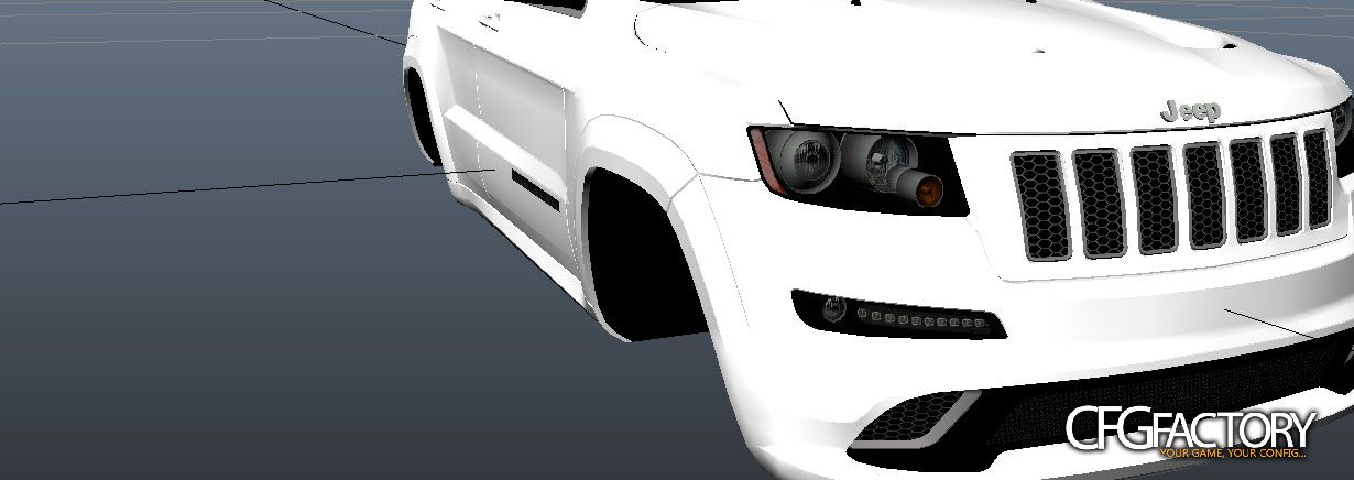 2012/13 Jeep Grand Cherokee lights retexture