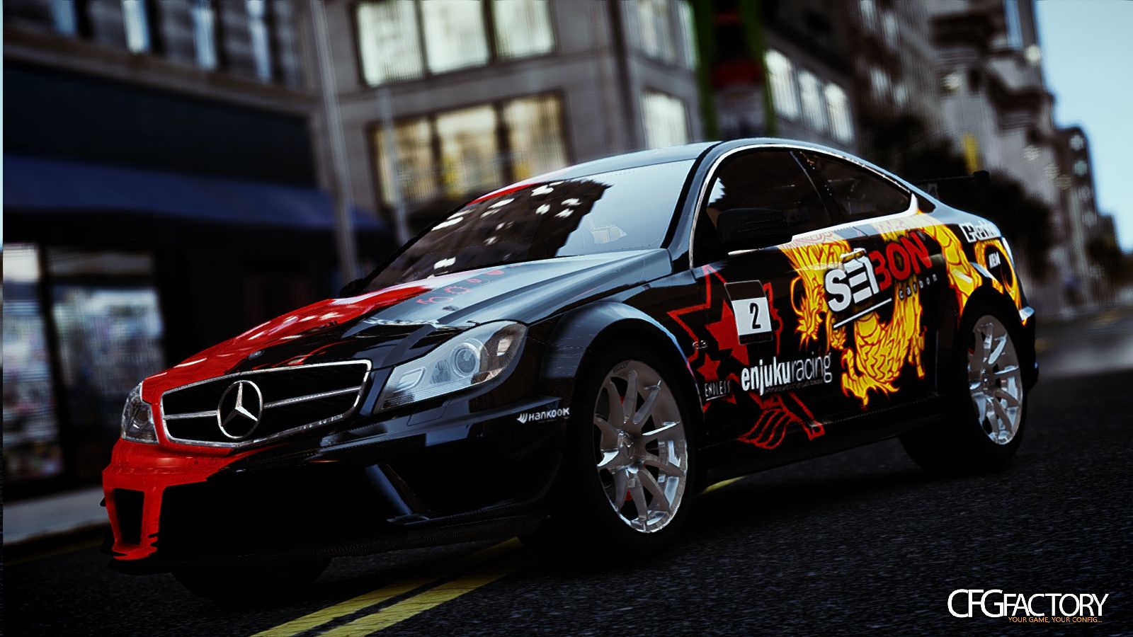 Mercedes Benz C63 AMG *SAIBON* Paint Job