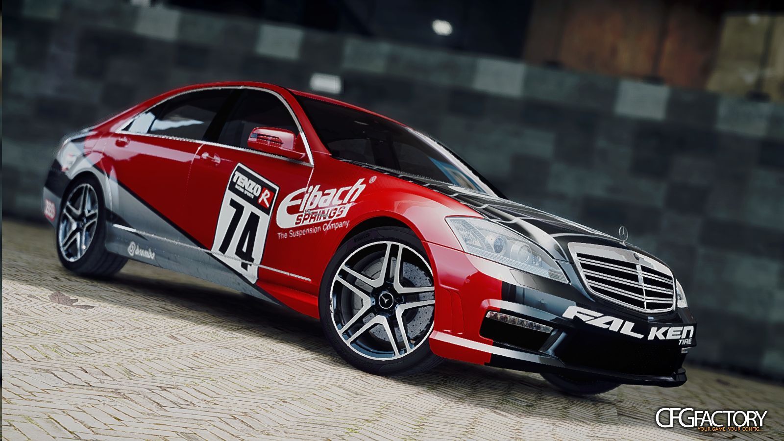 Mercedes Benz S65 'Eibach' Paint Job