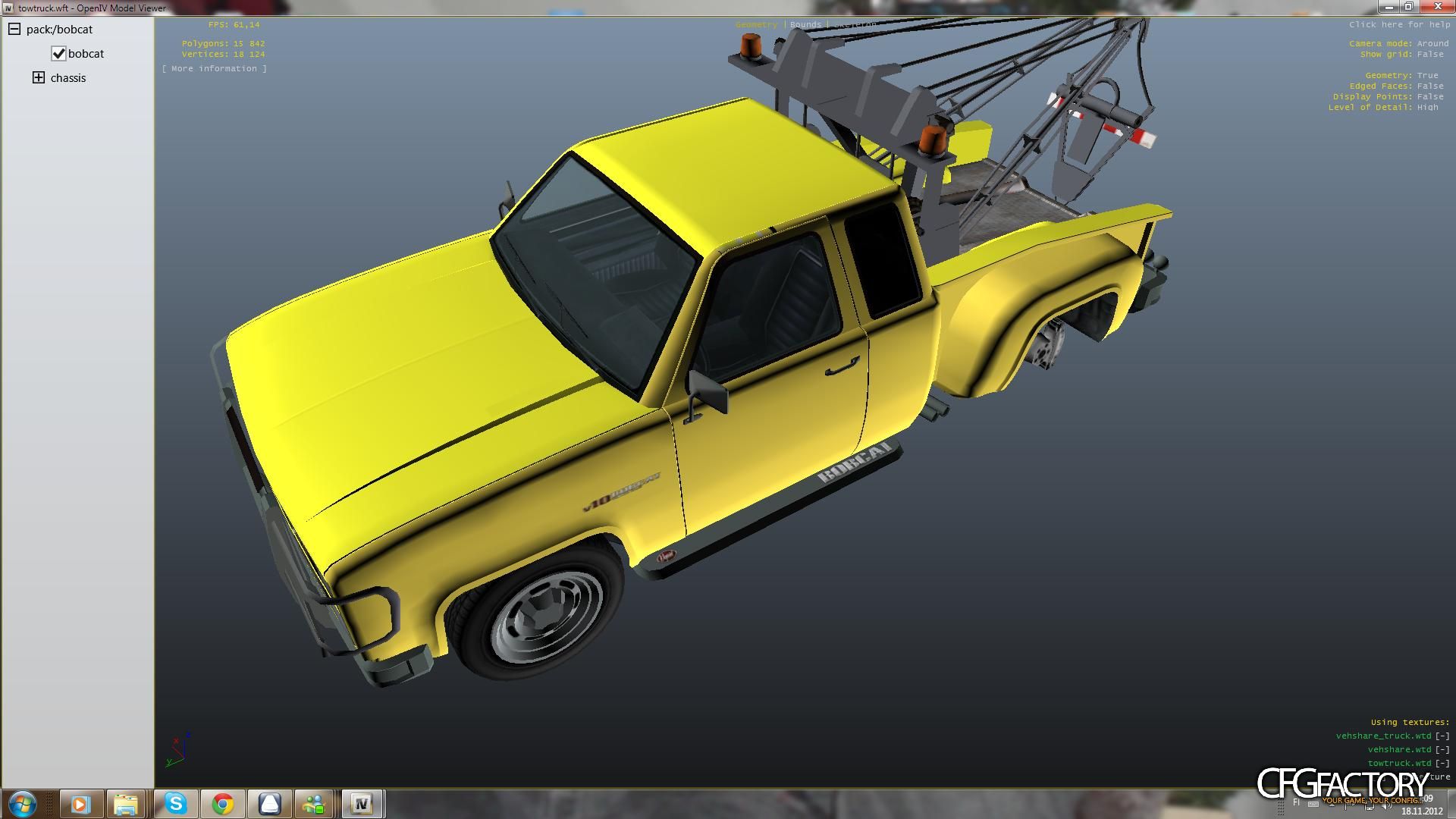 Yellow Towtruck