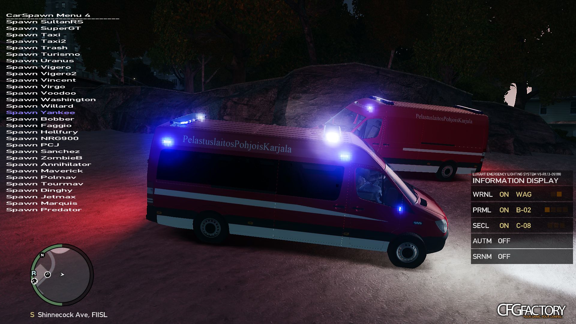 Finnish Mercedes Ambulance