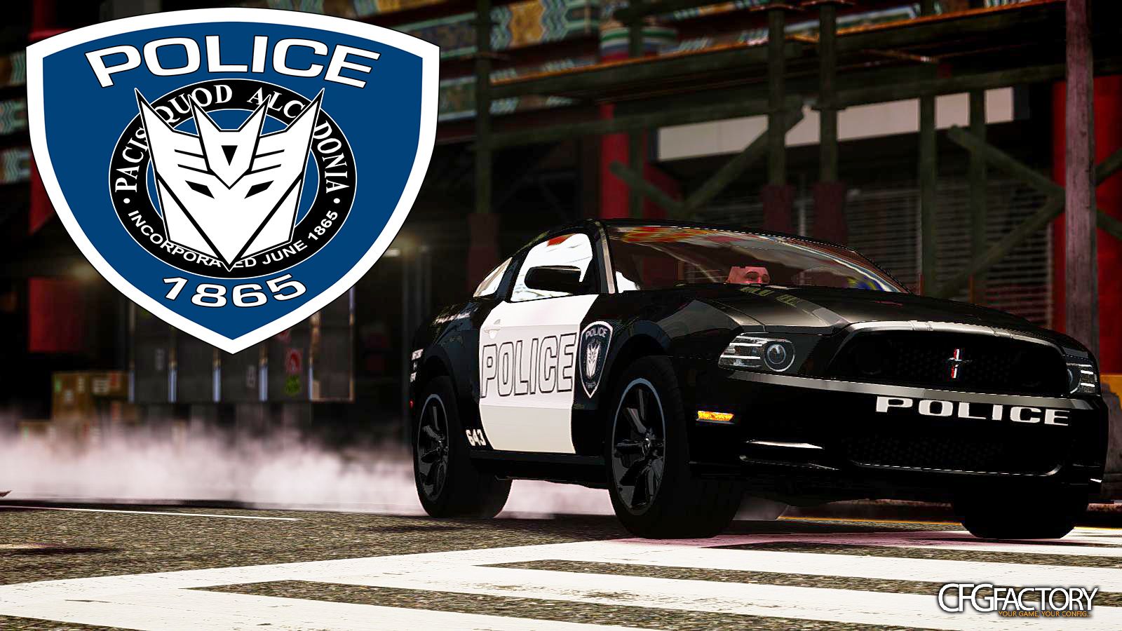 2013 Ford Mustang Boss 302 'Transformers  Police'