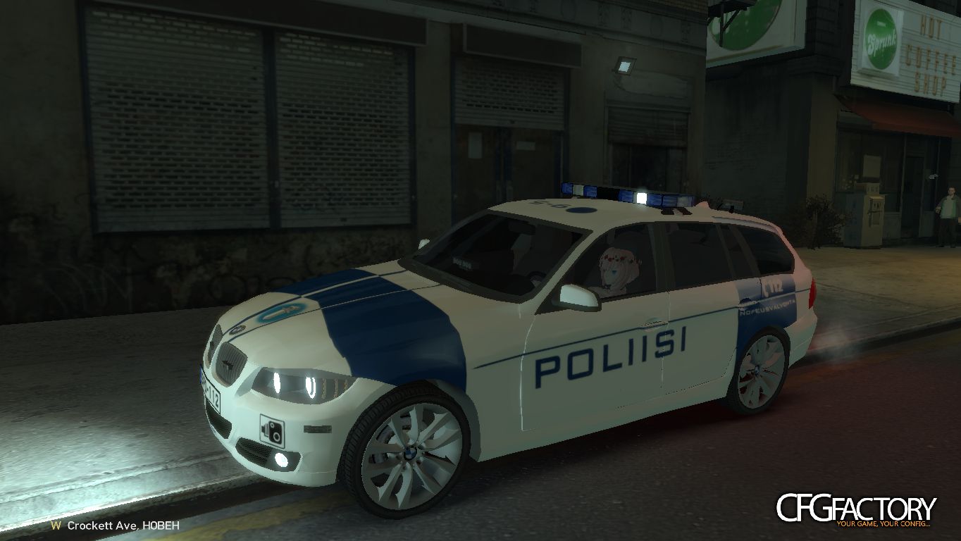 BMW 330i Finnish Police (Poliisi nopeusvalvonta)