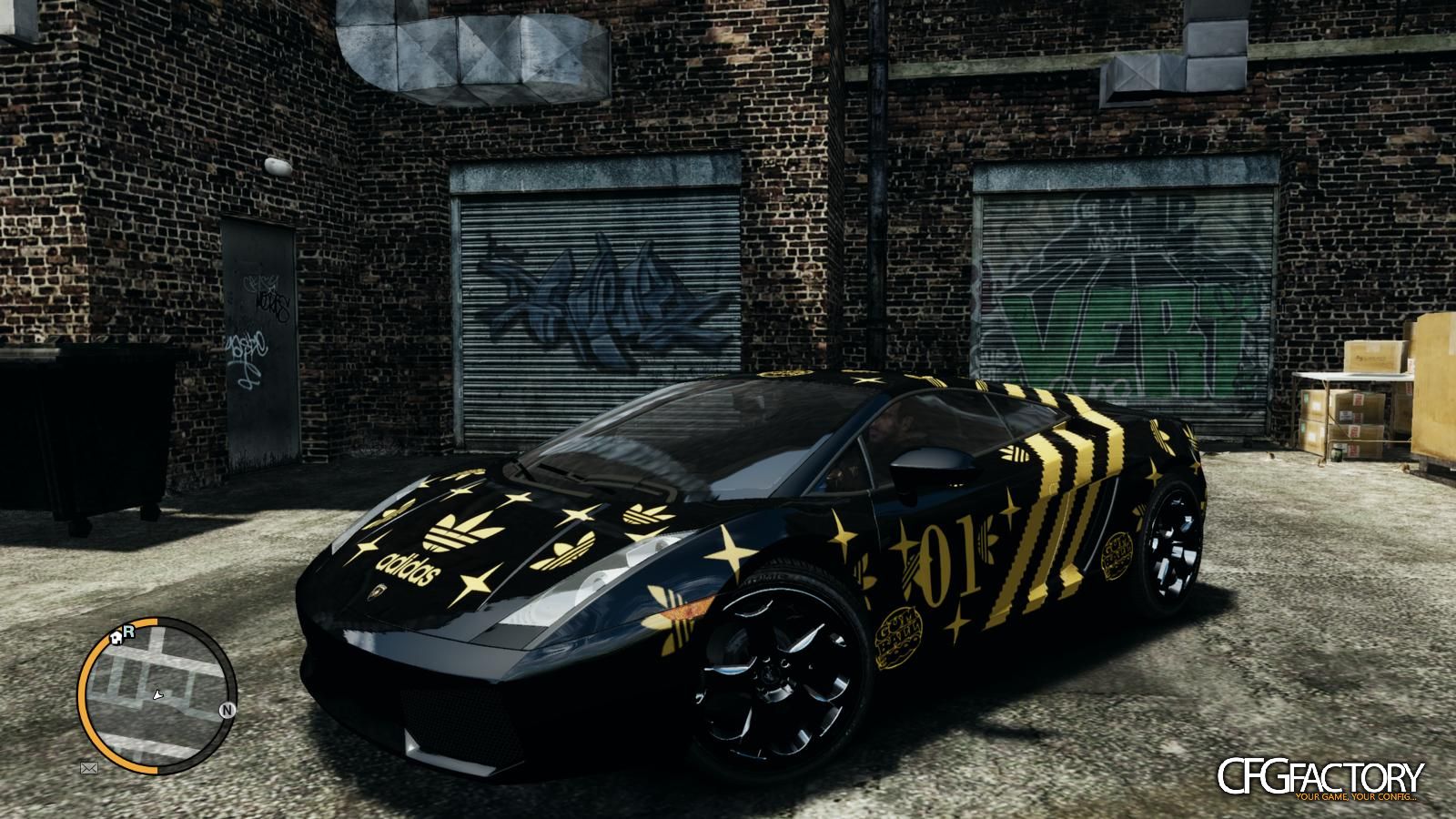 2005 Lamborghini Gallardo gumball 3000 paintjob