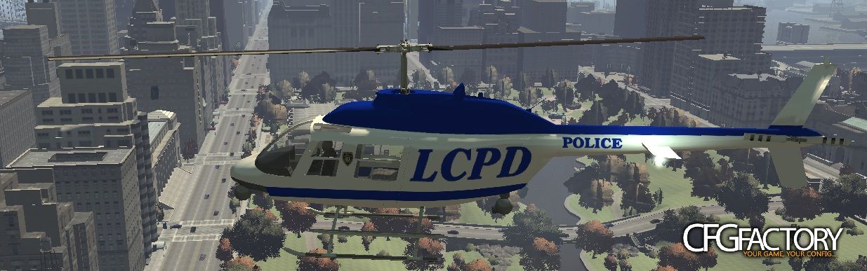 Bell 206b LCPD texture