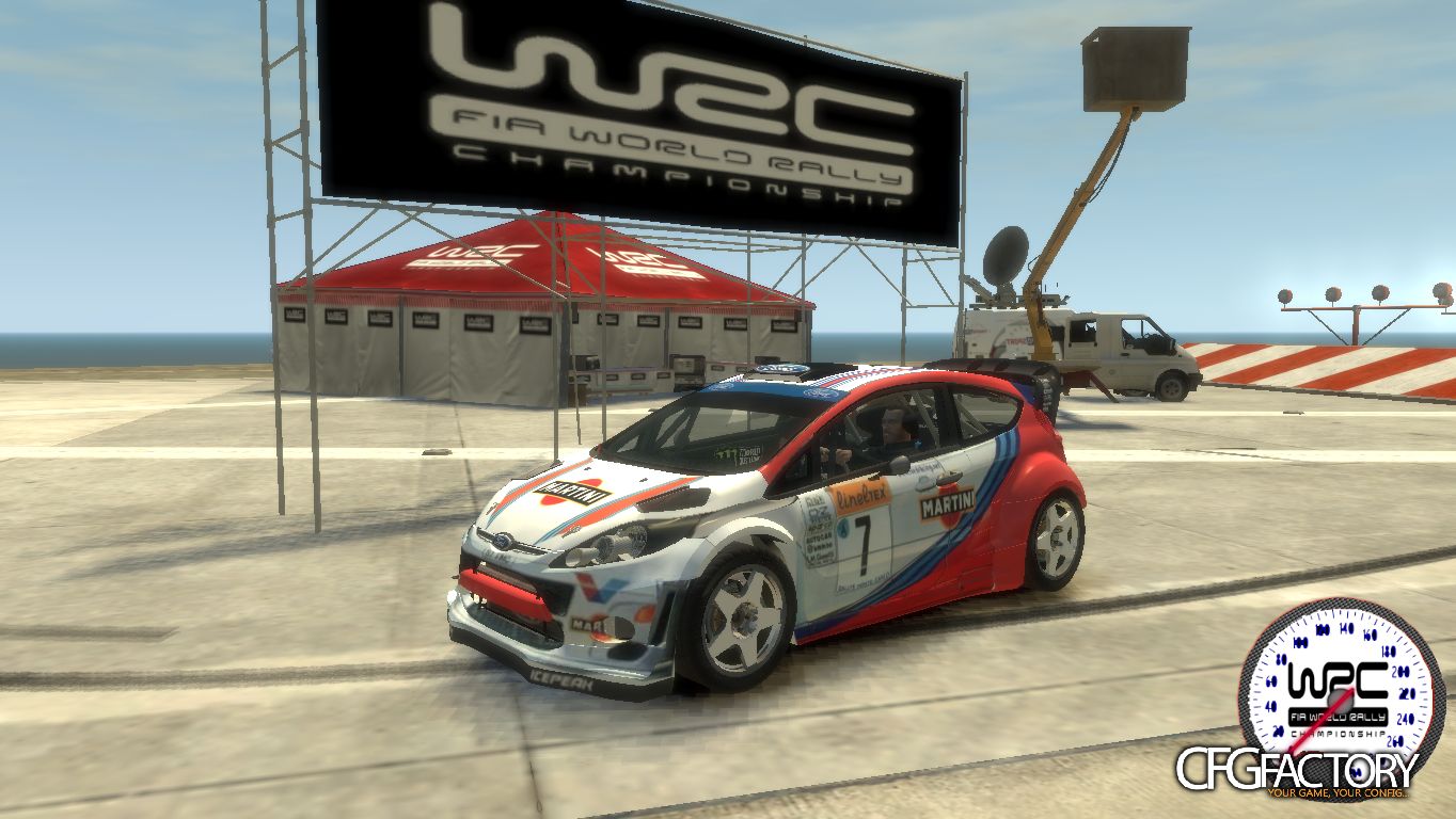 Martini Ford Fiesta WRC Livery