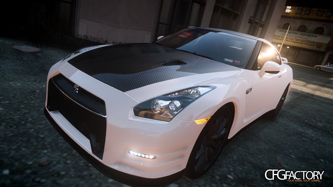 Nissan GT-R 2012 - Paintjob Carbon Edit