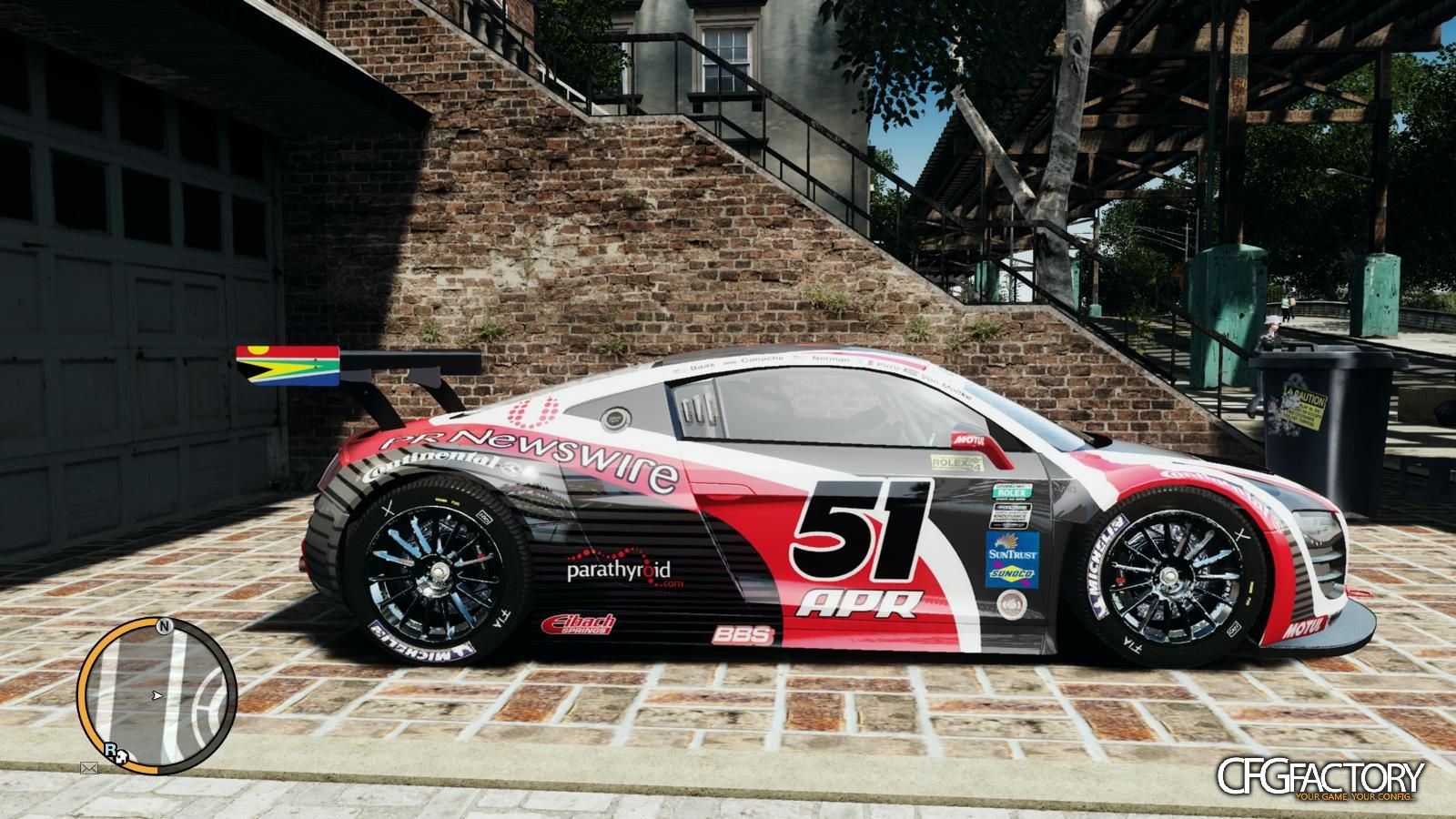 Audi R8 LMS  Grand Am APR Motorsport  51 paintjob