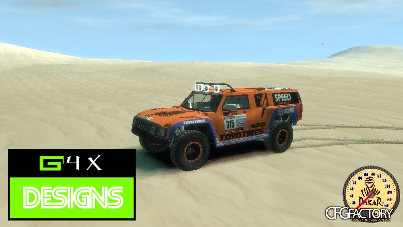 Robby Gordon 2013 Livery