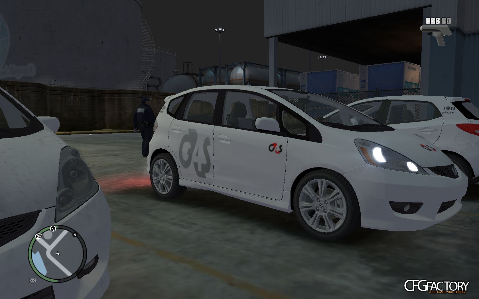 G4S Honda Fit 2009 Skin