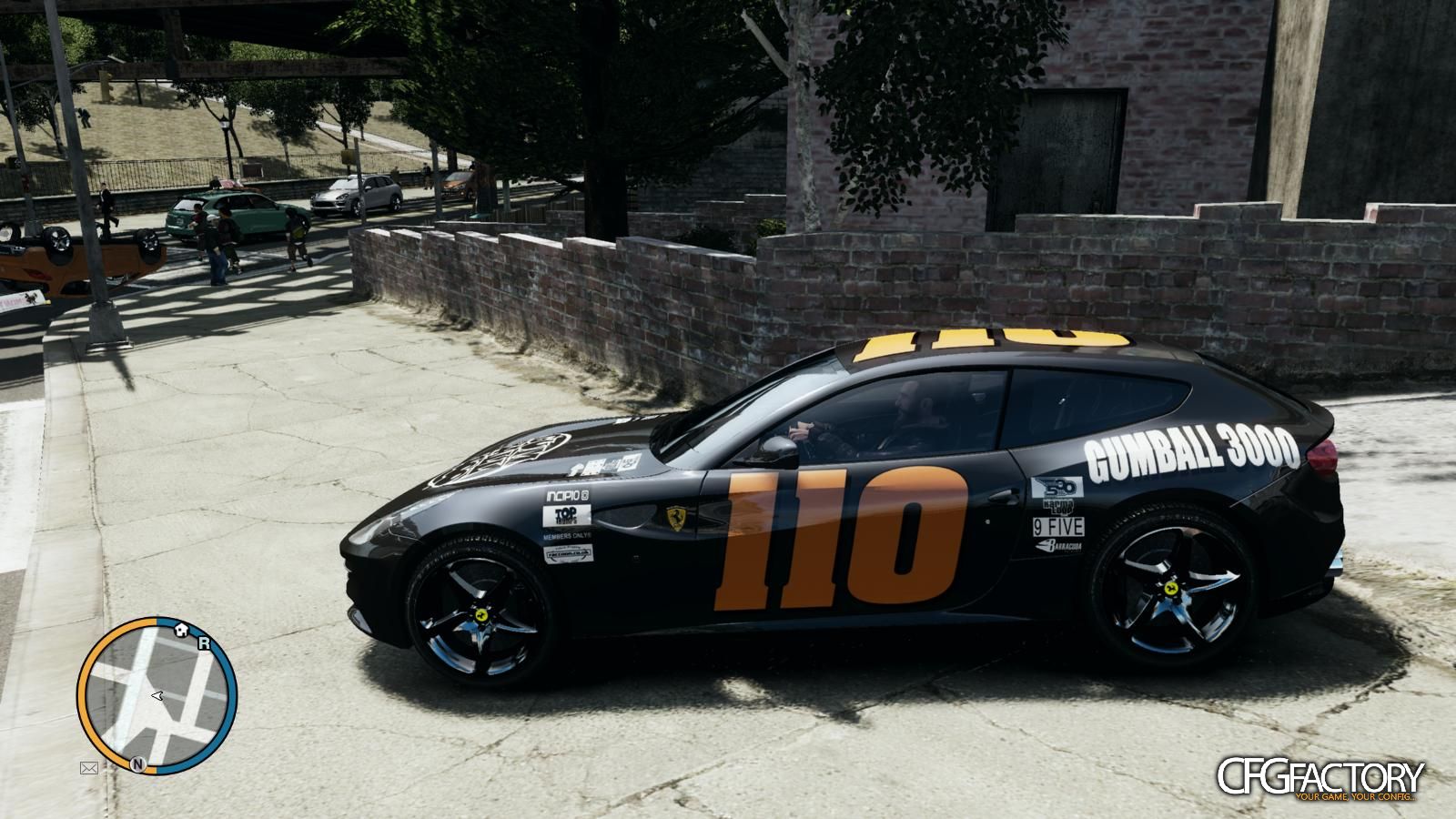 Ferrari FF gumball 3000 paintjob