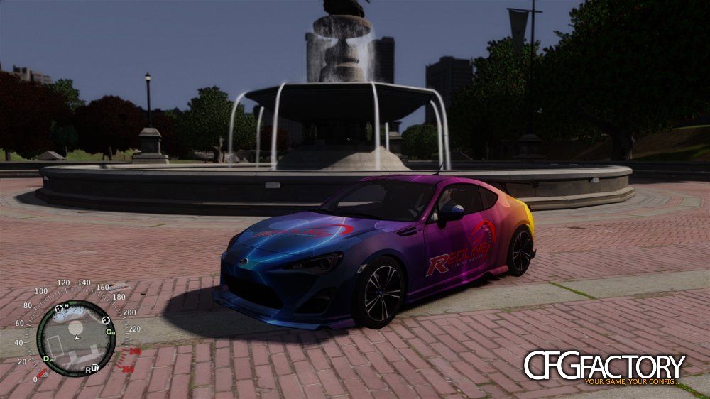 Subaru BRZ RedLine & Hello Kitty Paintjob