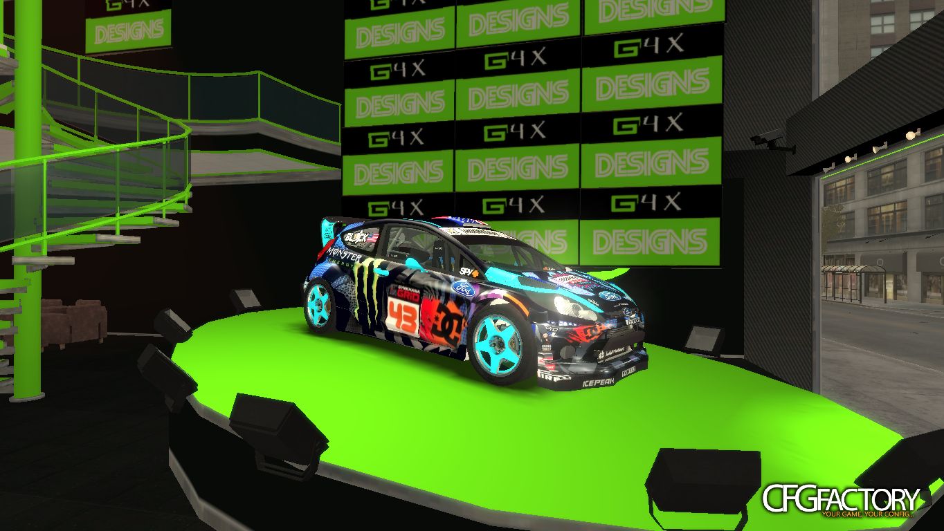 Ken Block 2013 Ford Fiesta Livery