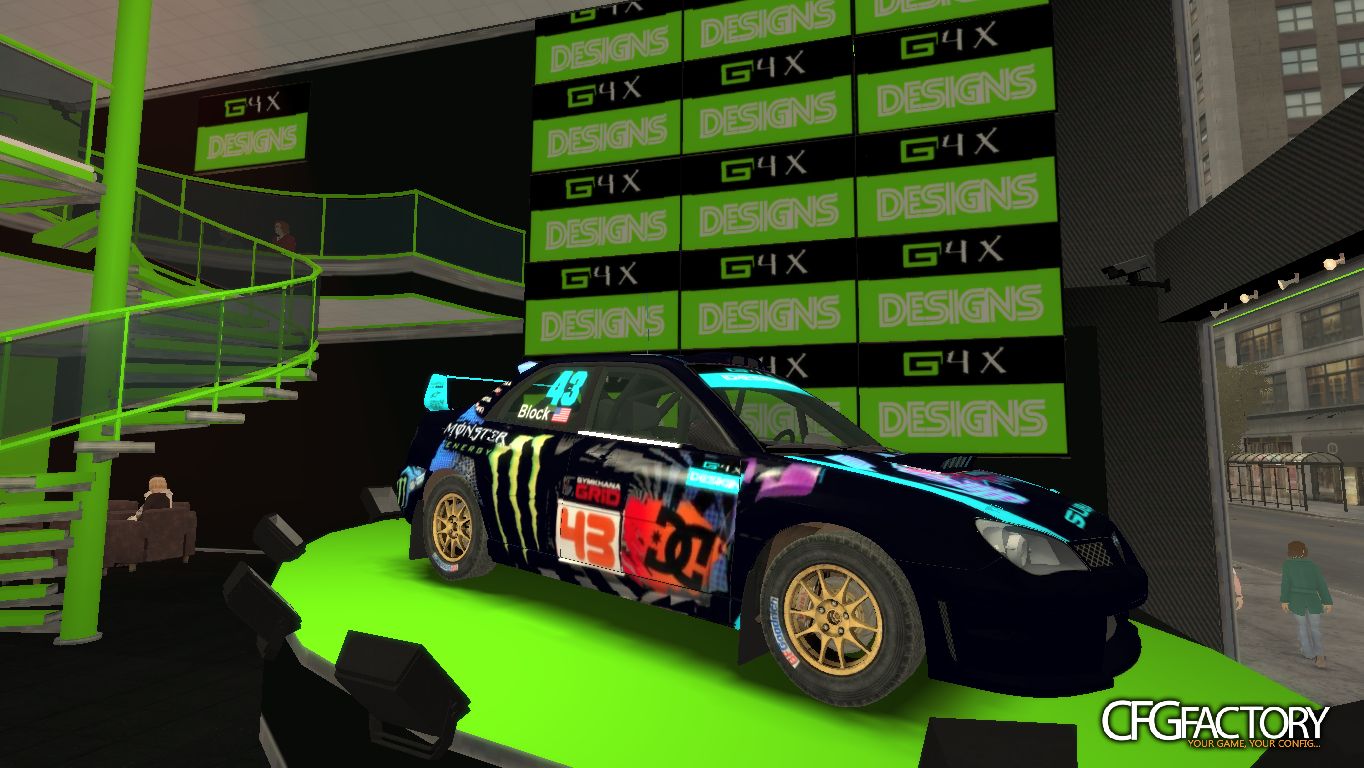 Ken Block 2013 Subaru Impreza Livery