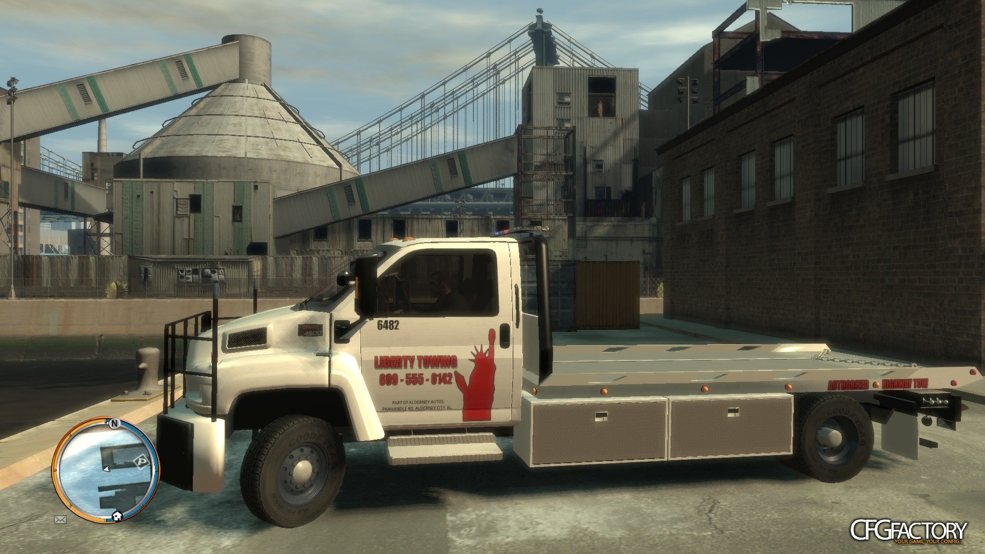 GMC c4500 towtruck skin pack