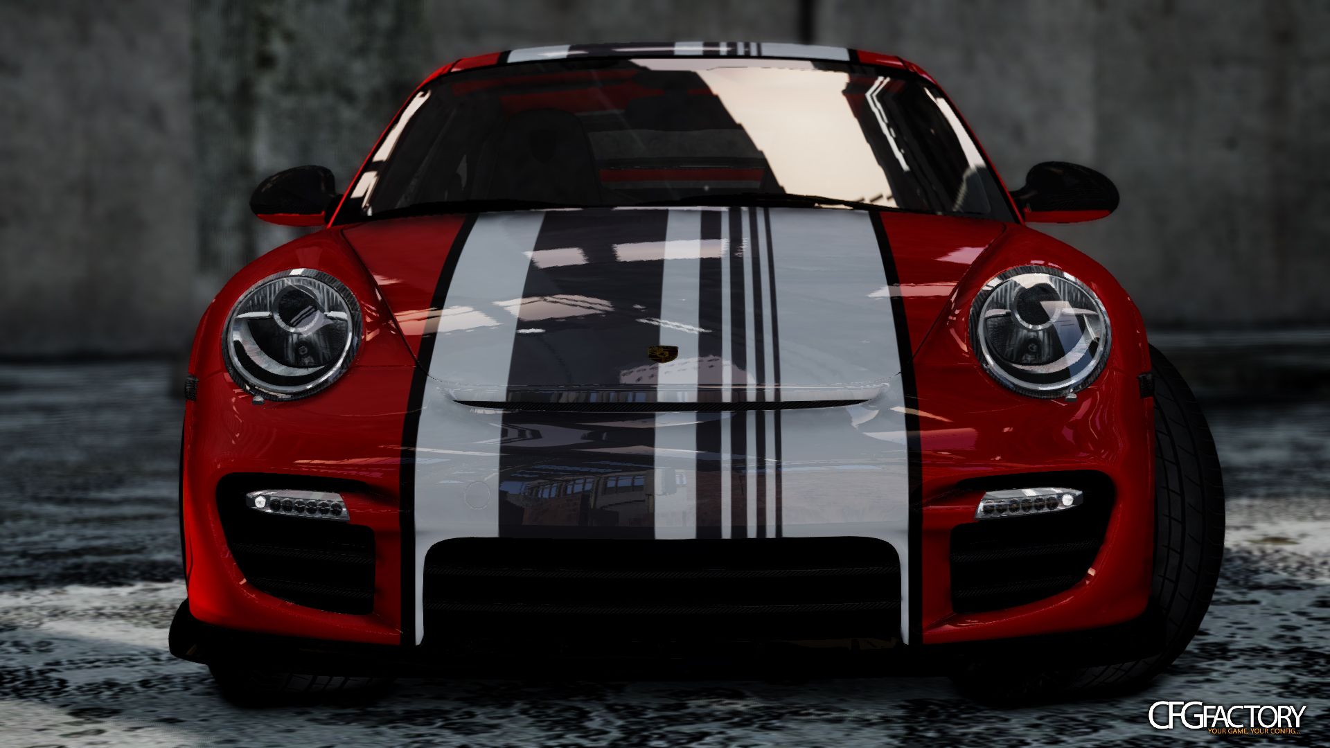 Porsche 911 GT2 RS//paint job