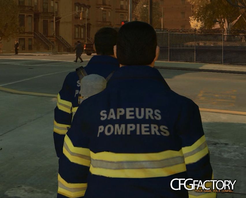 Skin pompier franÃ§ais