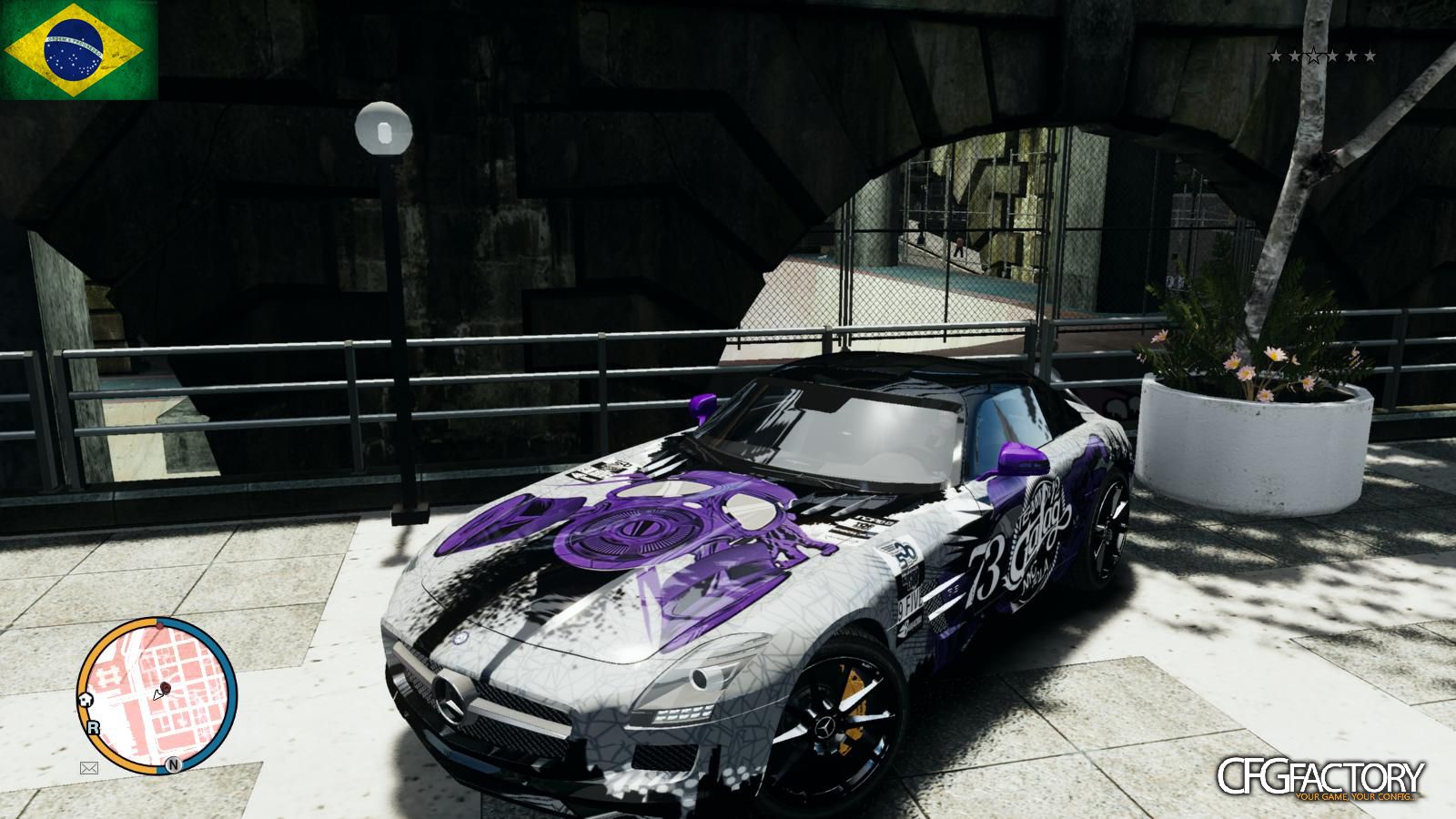 2011 Mercedes Benz SLS AMG Team Galag gumball 3000