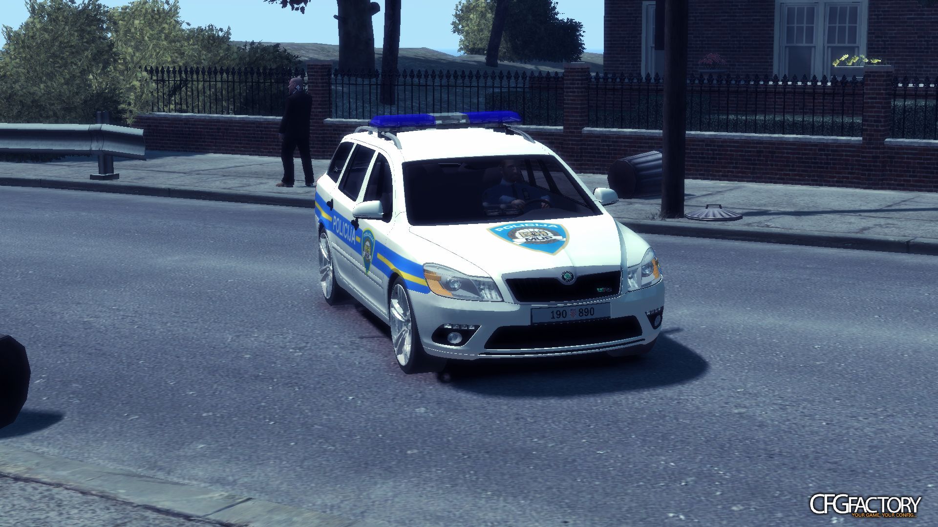 Skoda Octavia Policija (Croatian police) [ELS]