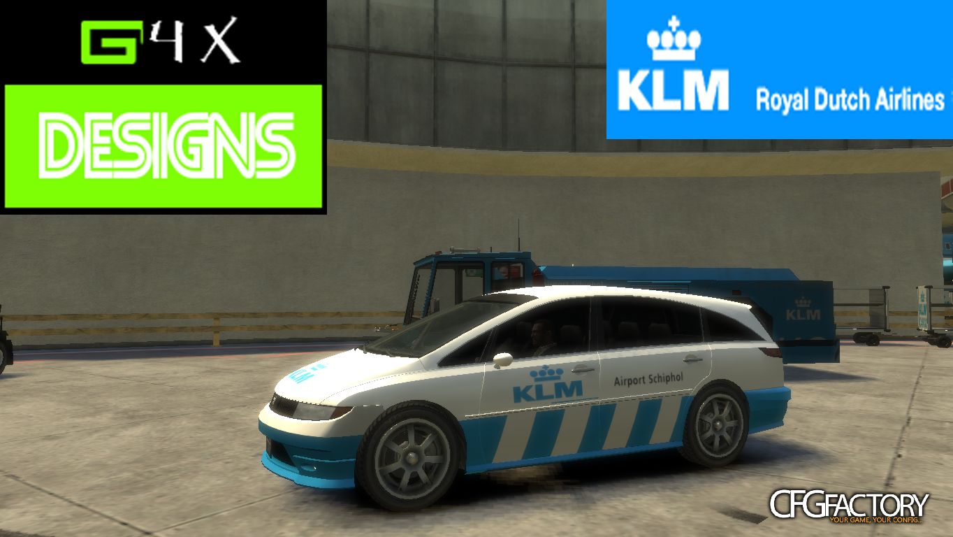 KLM Car Livery