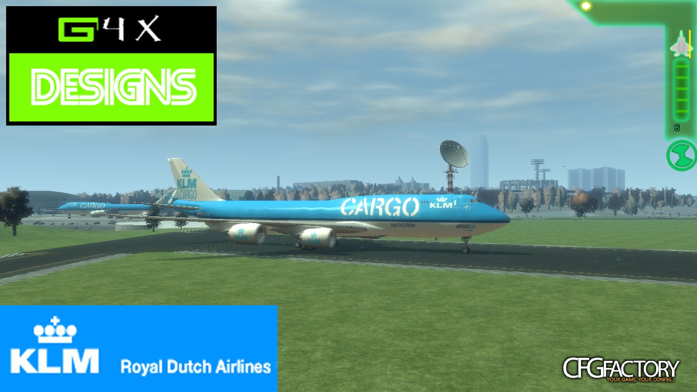 KLM 747 Cargo Livery
