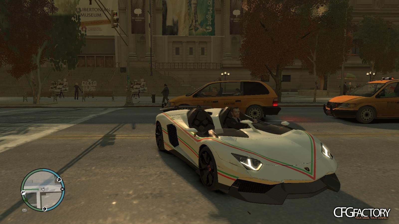 Aventador J Z Tricolore Paintjob