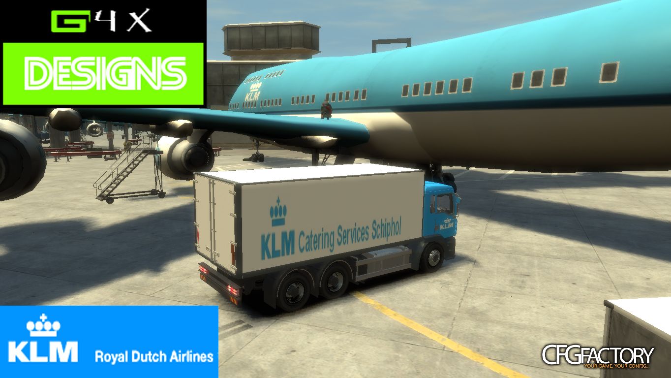 KLM Truck Livery